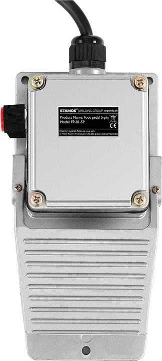 Produktbild Stamos Fusspedal für ENTRIX 200 Fussregler Fussfernregler Wig-Schweissgerät 5-Pin-Stecker