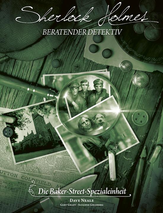 Actual product image Asmodée SCOD0031 - Sherlock Holmes - Beratender Detektiv: Die Baker-Street-Spezialeinheit (DE-Ausgabe) (German)