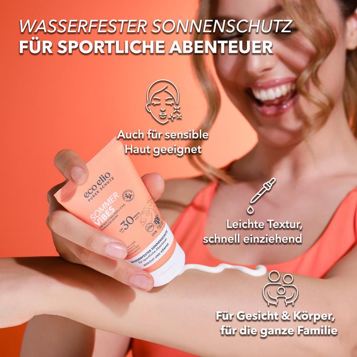 Produktbild Eco Elio Sommer Vibes (Sonnencreme, SPF 30, 75 ml, 101 g)