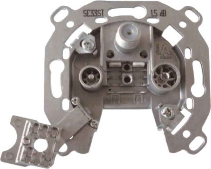 Produktbild Televes Preisner SE33ST Silber Steckdose (Antennendose)