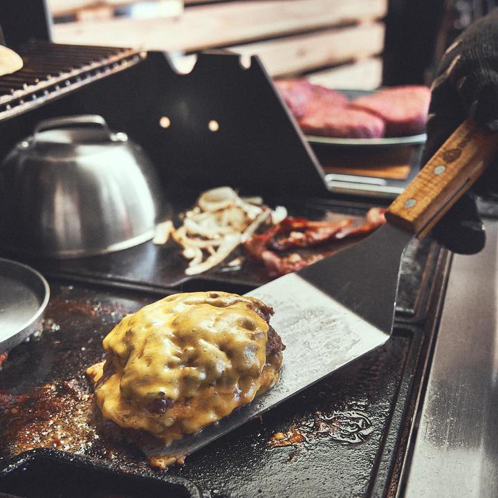 Actual product image Burnhard 6-piece burger set incl. burger bun knife
