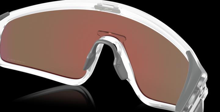 Actual product image Oakley Latch Panel sports glasses (Matte Clear, Prism purple)