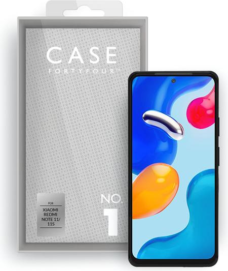 Produktbild Case FortyFour Soft-Cover No.1 black (Xiaomi Redmi Note 11S, Xiaomi Redmi Note 11)