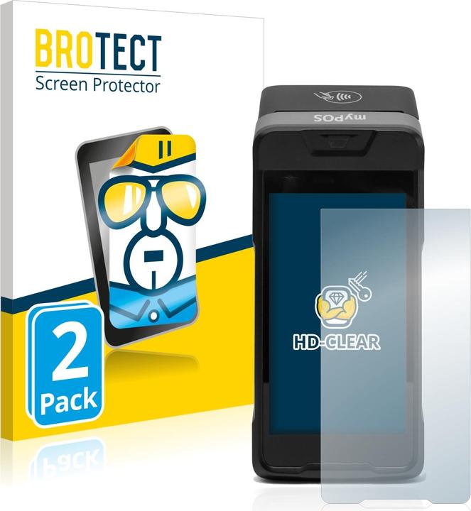 Actual product image BROTECT Screen Protector Clear (2 Piece, Carbon 1 MK II)