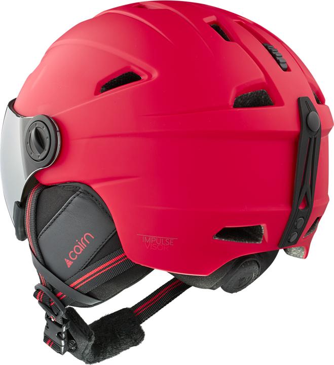 Immagine prodotto Cairn Casco da sci Impulse Visor Mat Magenta 55 (55 - 56 cm)
