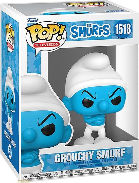 Immagine prodotto Funko I Puffi POP! TV Figura in vinile Puffo brontolone 9 cm
