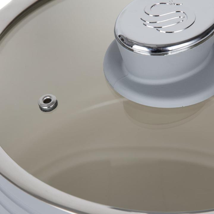 Produktbild Swan Pot set retro RETRO SWPS3020GRN (18 cm, Pfannenset + Topfset, Aluminium)