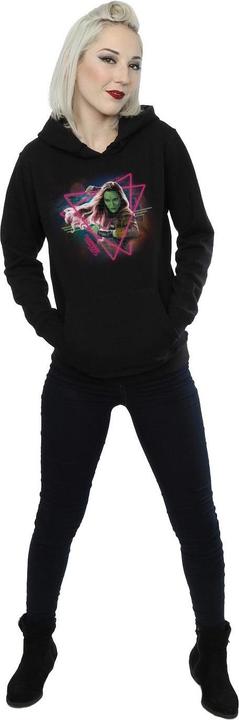 Actual product image Womens/Ladies Guardians Of The Galaxy Neon Gamora Hoodie (S)
