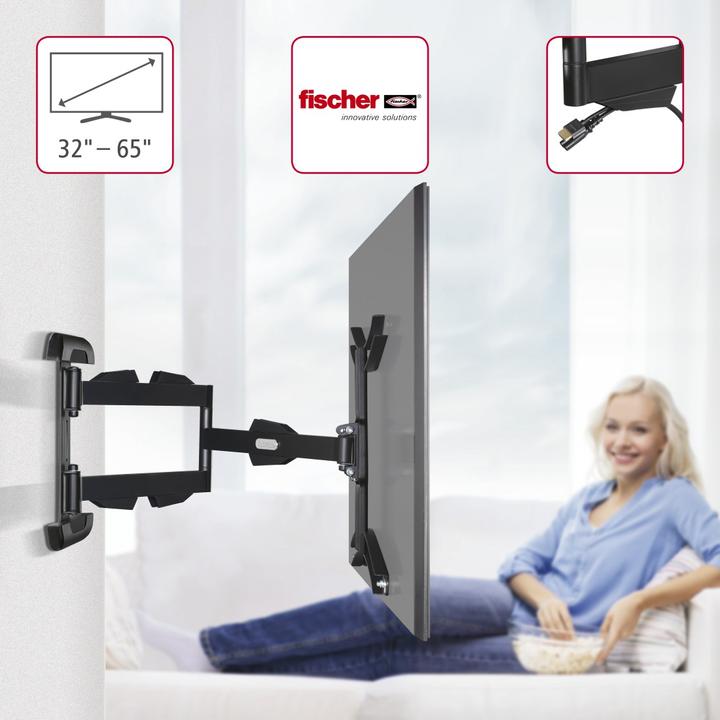 Actual product image Hama Fullmotion (Wall, 65", 25 kg)