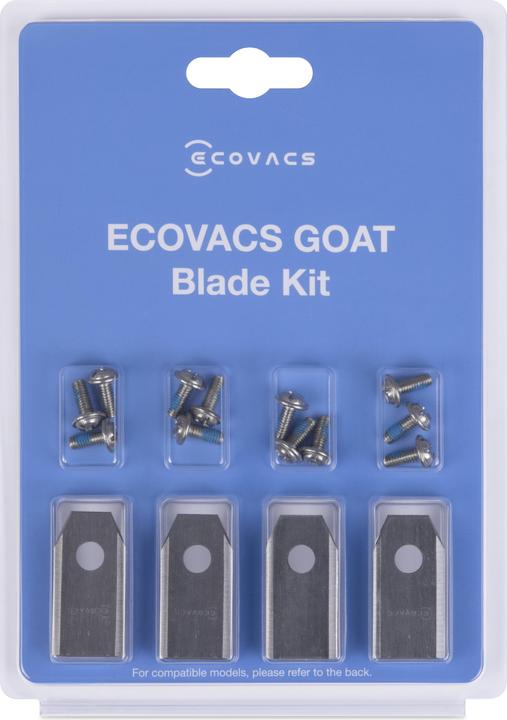 Produktbild Ecovacs Ersatzmesser Kit (Mähroboter, Rasenmäher Messer + Ersatzmesser Gartenmaschinen)