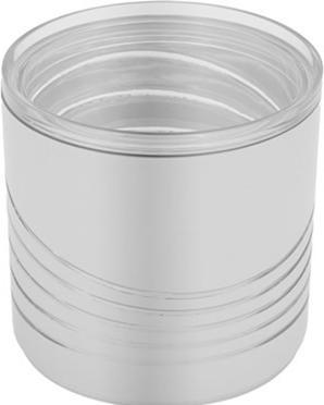 Nuts Swing Round storage container M, silver 1.0 lt. (1 l)