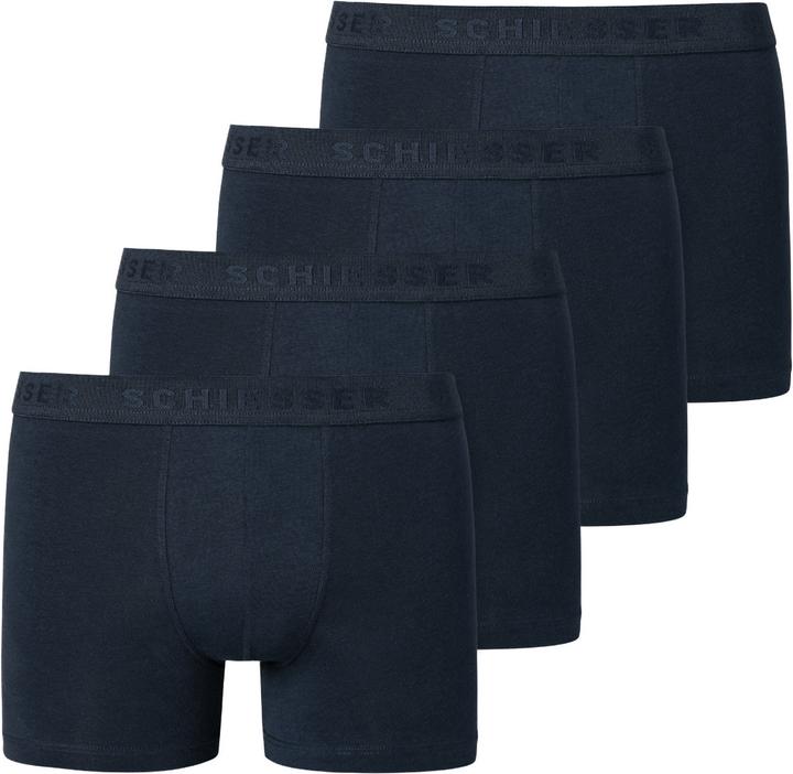Image du produit Schiesser Lot de 4 shorts/pantalons ados 95/5 coton organique (164, paquet de 4)