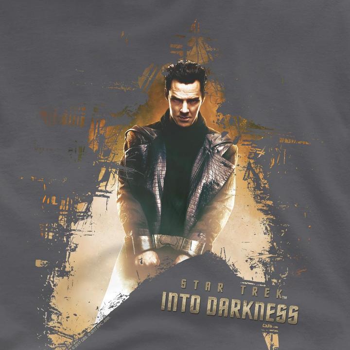 Actual product image Star Trek: Into Darkness Mens Dark Villain T-Shirt (4XL)
