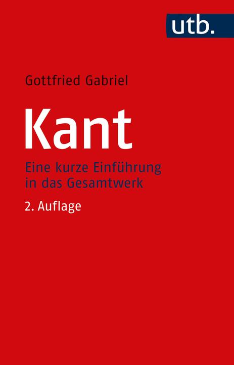 Valeurs nutritives et ingrédients Kant (Allemand, Gottfried Gabriel, 2024)