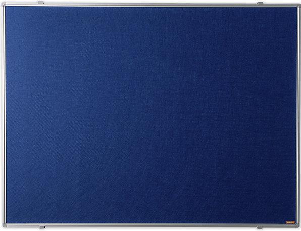 Immagine prodotto eurokraft basic Lavagna per spilli, tessuto, blu, largh. x alt. 900 x 600 mm. (Bacheca, 90 x 60 cm)