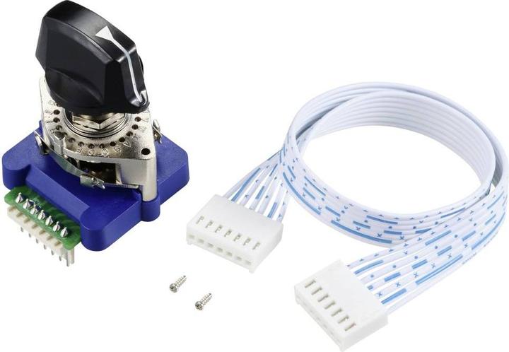 Actual product image Tru Components TC-12830248 Drehschalter 5 V/DC, 25 V/AC, 50 V/AC 0.5 A 1 x 30