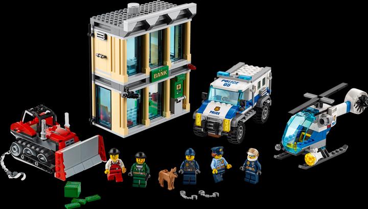 Actual product image LEGO City bank robbery (60140, LEGO City)