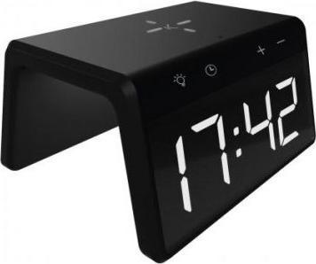 Produktbild KSIX Alarm Clock 2 With Fast Charge Wireless Charger 7.5w-10w