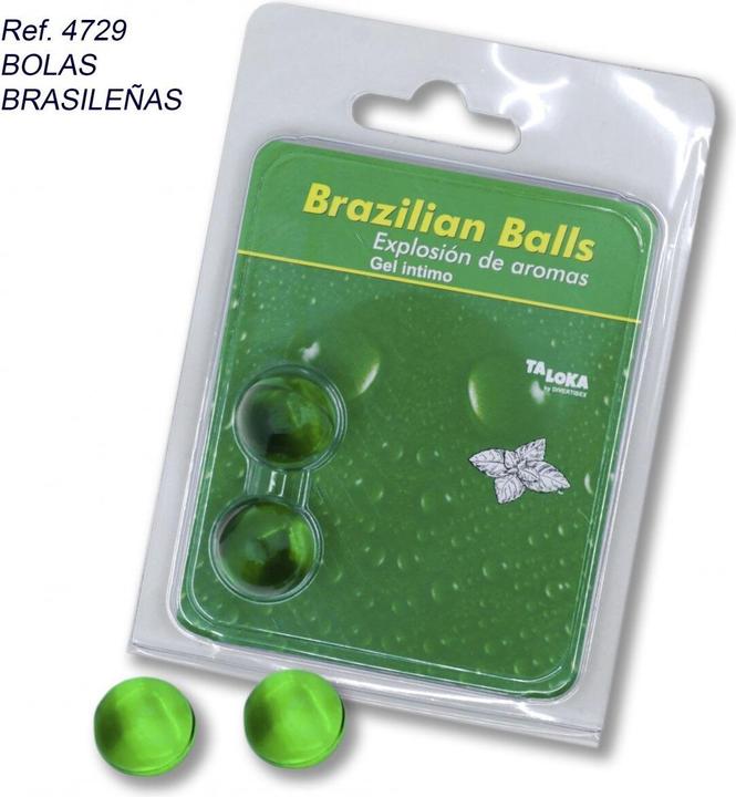 Produktbild Taloka 2 Brasilianische Kugeln Schokolade Intimgel