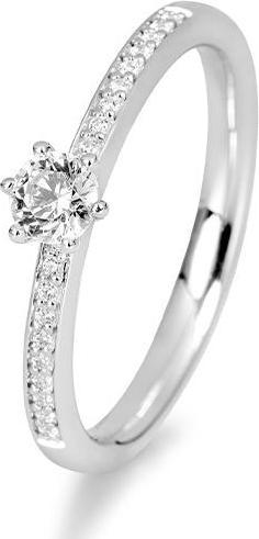 Image du produit Breuning Bague de fiançailles Pavé (48, Or 585/14 K)