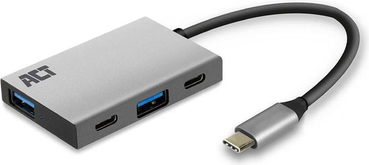Image du produit Hub USB-C avec USB C, USB A (USB-C, 4 Ports)