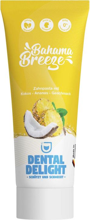 Dental Delight Zahnfreude, Zahnpasta, Ananas und Kokosnuss, 75 ml (75 ml)