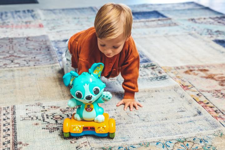 Actual product image VTech Baby Lord puppy on hoverboard