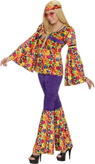 Image du produit Widmann Blumiges Hippiekostüm (XL)