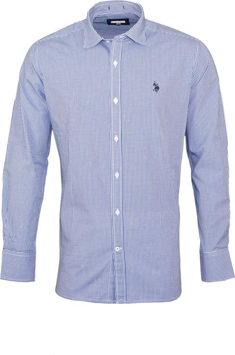 Actual product image U.S. Polo ASSN. Shirt Popline long sleeve shirt Button Down Shirt (XL)