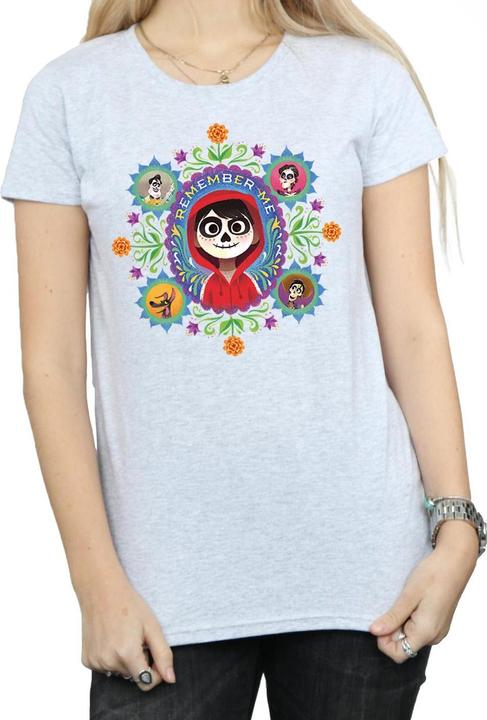 Actual product image Disney Womens/Ladies Coco Remember Me Cotton T-Shirt (XXL)