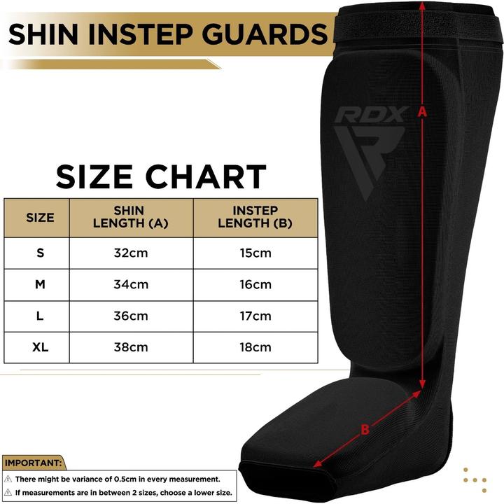 Actual product image Rdx Hosiery Shin Instep Foam (M)