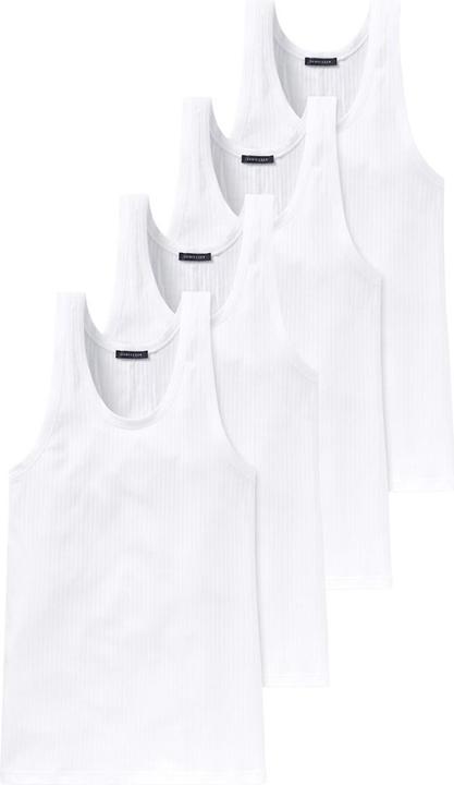 Image du produit Schiesser Lot de 4 maillots de corps Cotton Essentials Authentic (XXL)