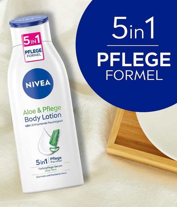 Produktbild NIVEA Aloe Pflege Body Lotion Fl 400ml (Körperlotion, 400 ml)