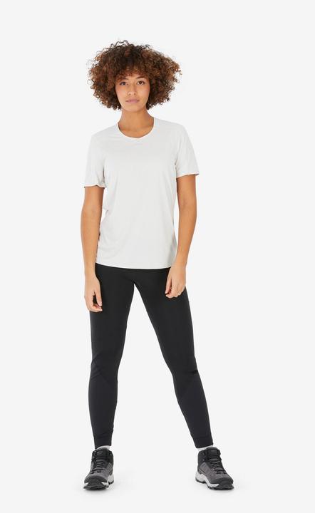 Produktbild Quechua Wandershirt Damen kurzarm - MH500 beige (3XL)