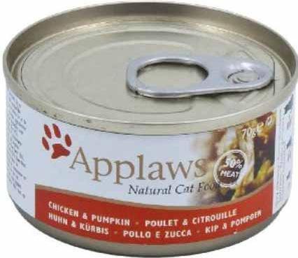 Immagine prodotto Applaws Petto di pollo in scatola e zucca (Adulto, 1 pz., 156 g)