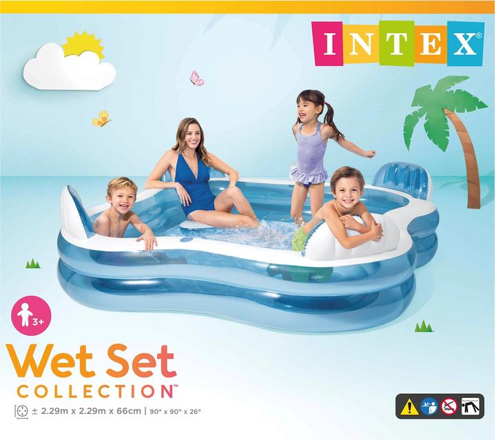 Actual product image Intex family lounge
