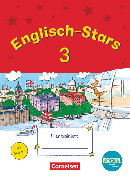 Image du produit English stars 3rd grade. TING edition. Exercise book with solutions (Anglais, Barbara Gleich, Irene Reindl, Katrin Schmidt, Britta Schöpe, 2013)