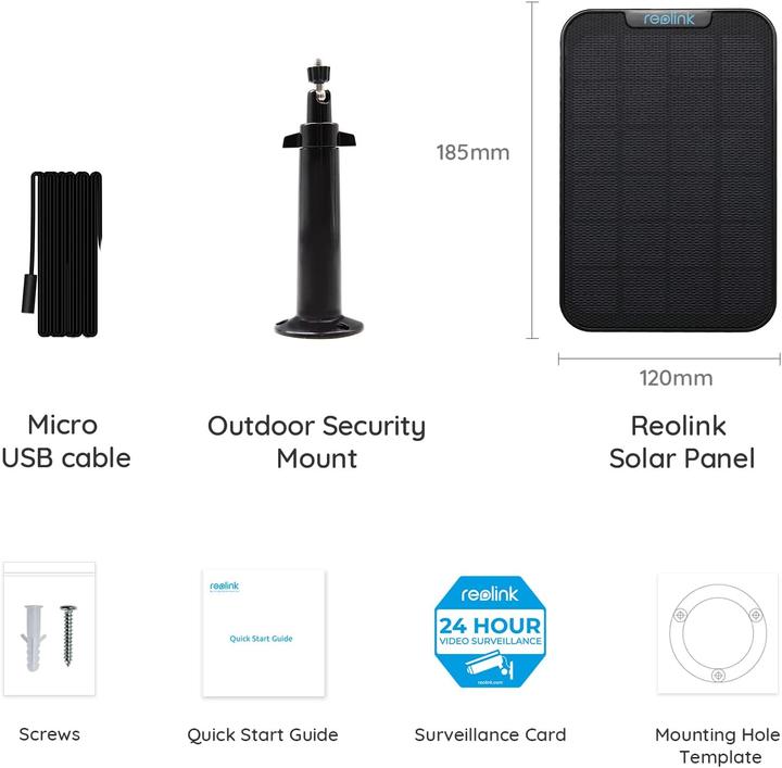 Produktbild Reolink Solarpanel für ReoIink Go (Solarpanel)