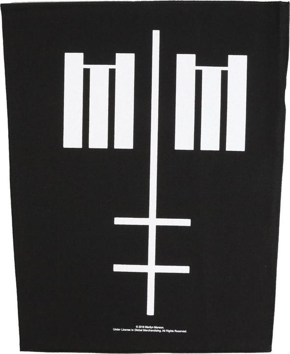 Immagine prodotto Marilyn Manson Logo Croce Patch (1 x)