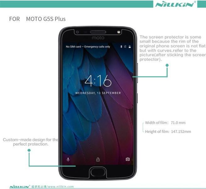 Image du produit Nillkin Série Matte (1 pièce(s), Motorola Moto G5S)