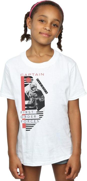 Produktbild Star Wars The Last Jedi Captain Phasma TShirt Mädchen (140, 146)