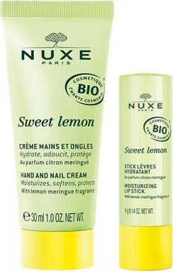 Nuxe Sweet Lemon Pflege-Duo für Hände und Lippen (30 ml)