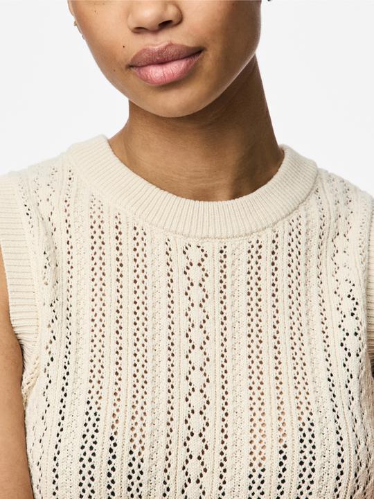 Actual product image Pieces Pcnuka Sl O-Neck Knit Noos Bc (XS)