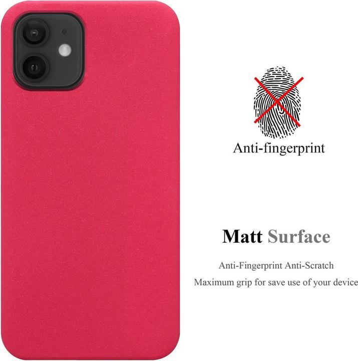 Produktbild Cadorabo TPU Frosted Cover (Apple iPhone 12 mini)