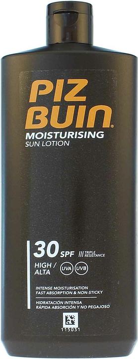 Actual product image Piz Buin Moisturising Sun Lotion (Sun lotion, SPF 30, 400 ml)