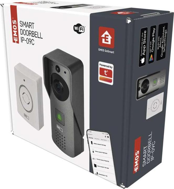 Immagine prodotto Emos Campanello video senza fili GoSmart IP-09C con WiFi