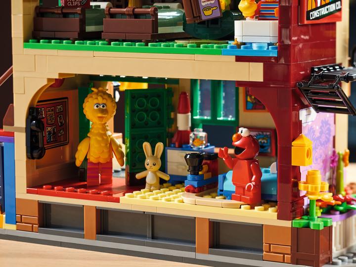 Image du produit LEGO Ideas End-Of-Live Set 123 Sesamstrasse - 21324 NEU! Teile 1367x (21324)
