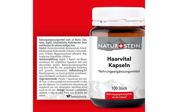 Produktbild Naturstein Haarvital (100 Stück, Kapseln, 151 g)