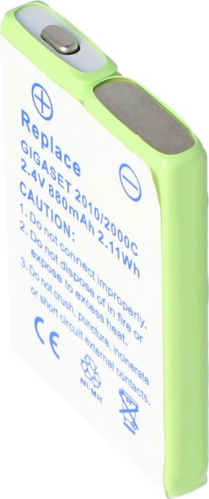 Actual product image AccuCell Battery Siemens GIGASET 3010 POCKET, DETEWE OPEN PHONE 21