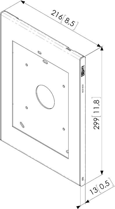 Actual product image Vogels PTS 1214 TabLock iPad Air / Air 2 / Pro 9.7